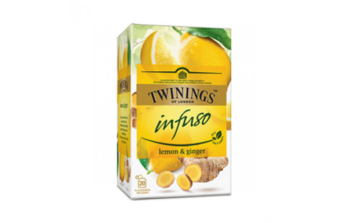 Twinings Tea Infuso Lemon &amp; Ginger 20Pcs*1.5g&#160;
